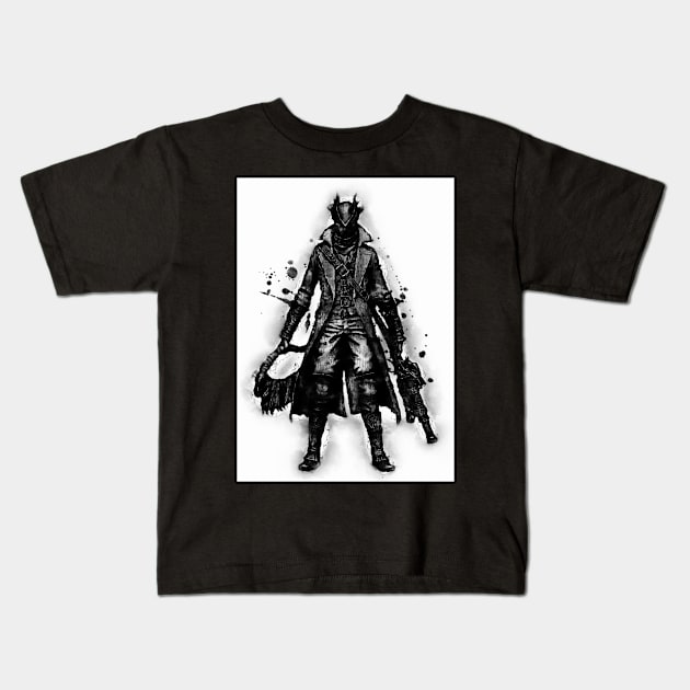 Bloodborne Kids T-Shirt by Durro